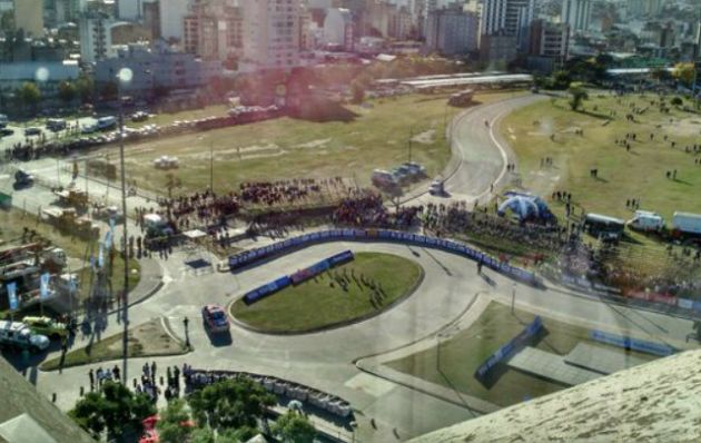 El Súper Especial en el Centro Cívico dio inicio al Rally Mundial de Argentina. 