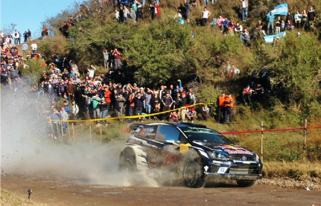 Ogier arrancó el día muy rápido y después se fue quedando.