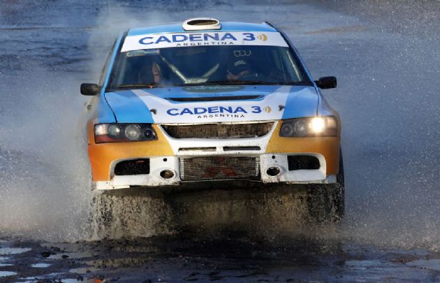 El auto cero de Cadena 3 al abrir la competencia.