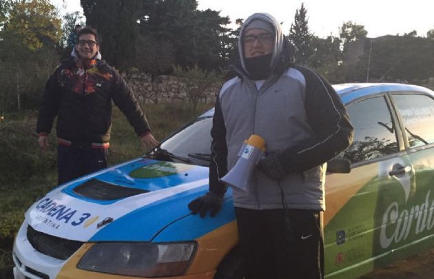 Celeste Benecchi y Cadena 3 en el Rally Argentina