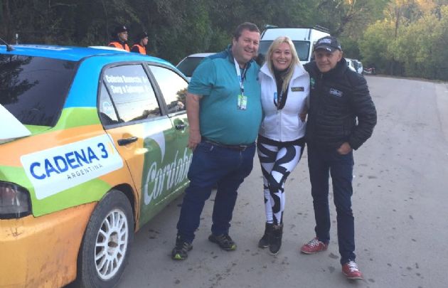 Celeste Benecchi y Cadena 3 en el Rally Argentina