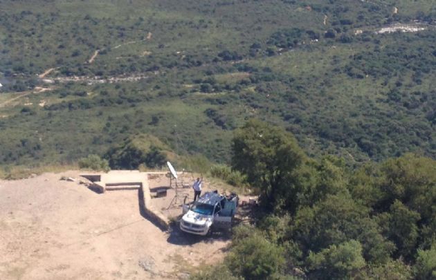 Cadena 3 en el Rally Argentina, desde arriba.