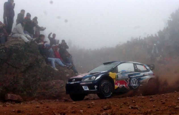 Ogier en el tramo del Cóndor.