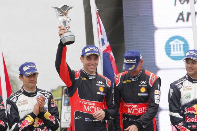 Paddon logró su primer campeonato del WRC en Argentina.