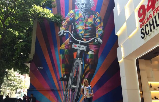 Celeste Benecchi en Sao Paulo, Brasil.