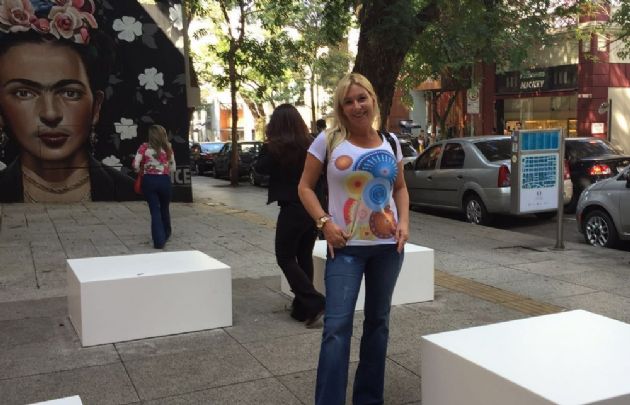 Celeste Benecchi en Sao Paulo, Brasil.