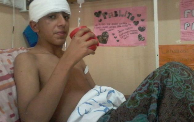 Pablo Amaya, un joven fanático de Paul.