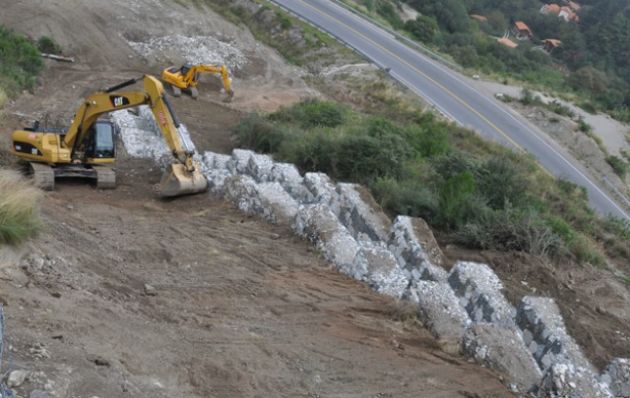 Comienzan los arreglos en el trazado nuevo.