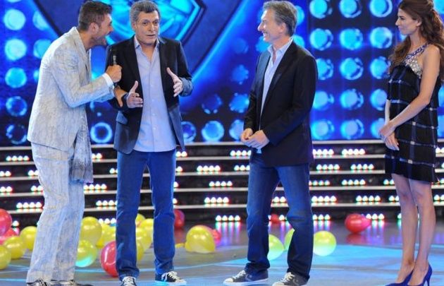 Martín Bossi en la piel de Mauricio Macri.