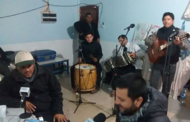 Cadena 3 en la Fiesta de la Cultura Nativa en La Merced, Salta.