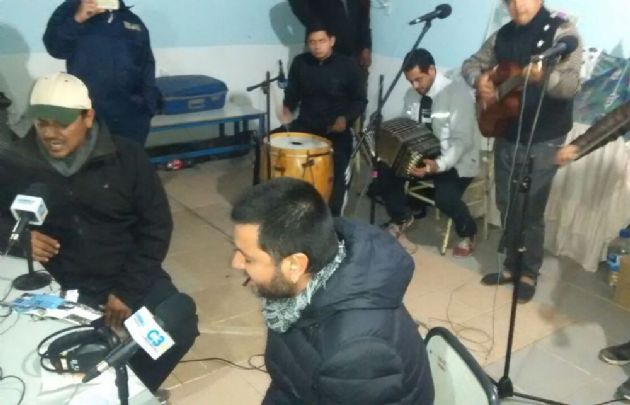 Cadena 3 en la Fiesta de la Cultura Nativa en La Merced, Salta.