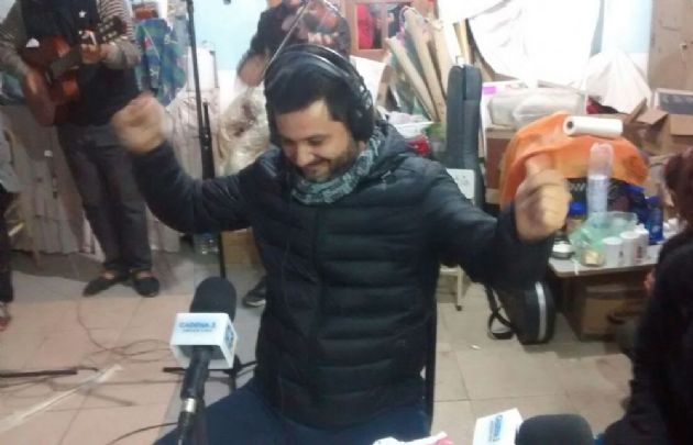 Cadena 3 en la Fiesta de la Cultura Nativa en La Merced, Salta.