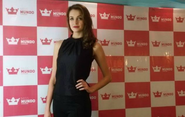 Camila Macías es la nueva Miss Mundo Córdoba.