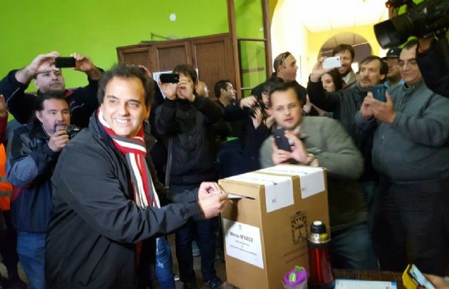 Juan Manuel Llamosas agradeció a los vecinos de Río Cuarto.