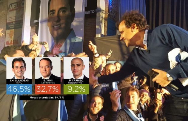 Juan Manuel Llamosas ganó las elecciones en "El Imperio del Sur".