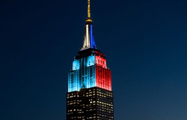 El Empire State de Manhattan se viste de la final de la Copa América.