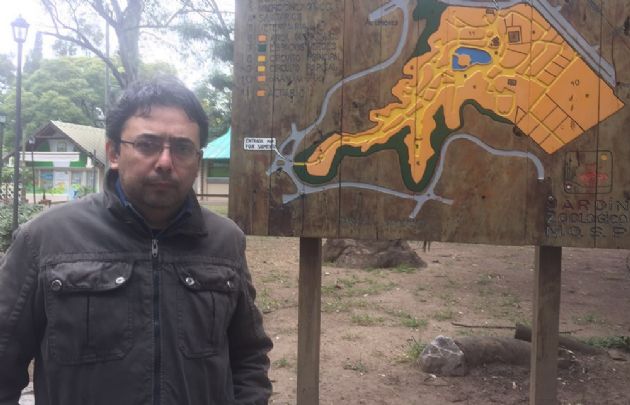 Daniel Villareal, director del Zoológico de Córdoba.