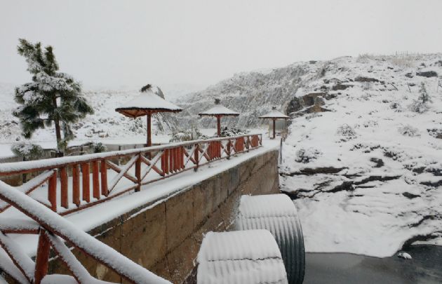 Nieve en La Pampilla (Foto: Alfredo Garay)