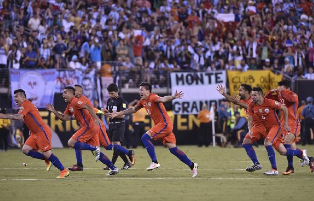 Chile ganó por penales y festejó otra Copa América.