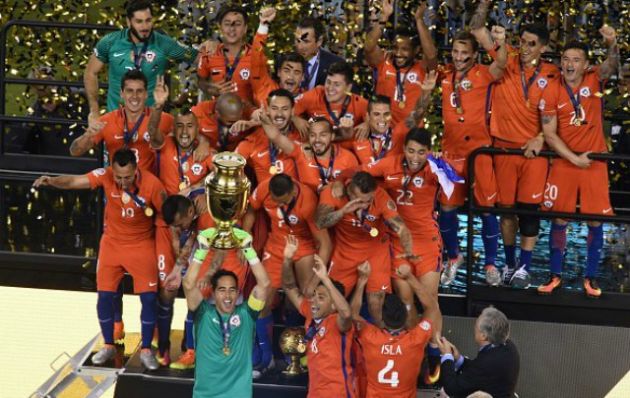 Chile ganó por penales y festejó otra Copa América.