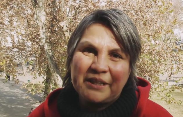 Fabiana Matos le creó un caminador a su hijo.