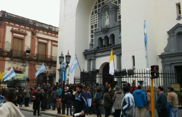 Turistas y tucumanos invadieron las calles.