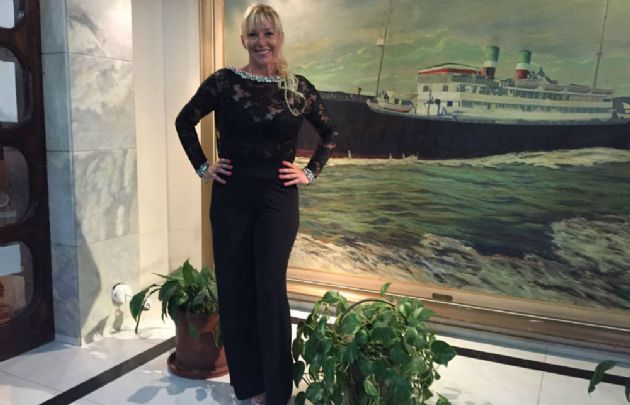 Celeste se llevó todas las miradas en la segunda noche del festival.