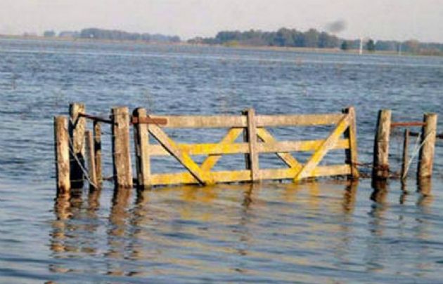 Miles de hectáreas son lagunas permanentes, que destruyen la producción en la región.