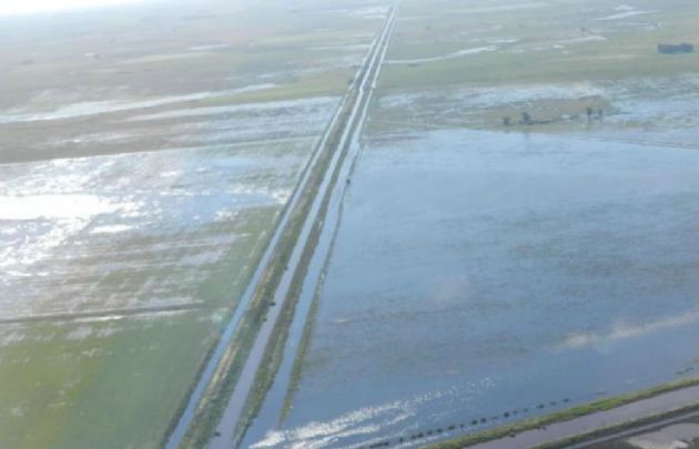 Miles de hectáreas son lagunas permanentes, que destruyen la producción en la región.