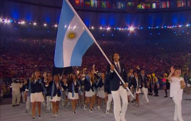 Luis Scola, abanderado de la delegación argentina en Río.