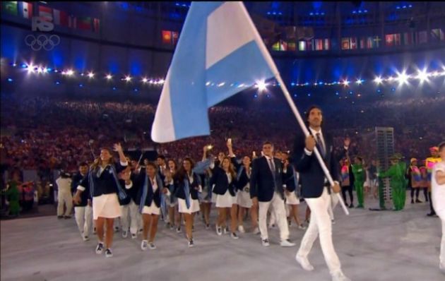 Luis Scola, abanderado de la delegación argentina en Río.