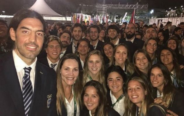 Luis Scola, abanderado de la delegación argentina en Río.