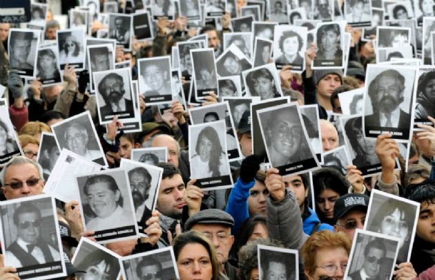 Marcha por el atentado de la AMIA (Foto de archivo)