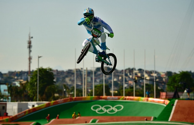 Gonzalo Molina resultó 29º en BMX.