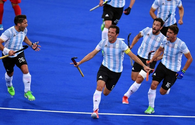 El seleccionado argentino de hockey masculino entró en la historia olímpica.