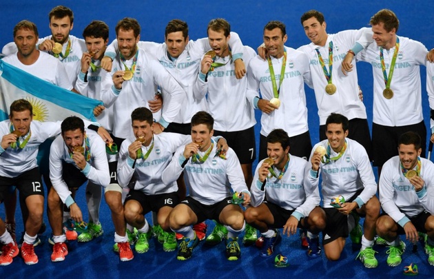El seleccionado argentino de hockey masculino entró en la historia olímpica.