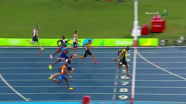 Usain Bolt obtuvo su octava medalla de oro en su trayectoria olímpica.