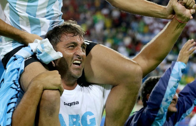 ''El Chapa'' Retegui, orgulloso del sueño dorado.