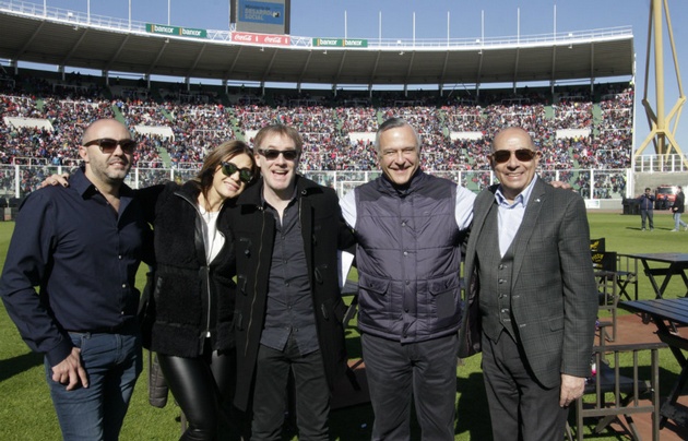 Flavio Lorenzo, Gaby Tessio, Colo Gianola, Carlos Molina y Mario Pereyra.