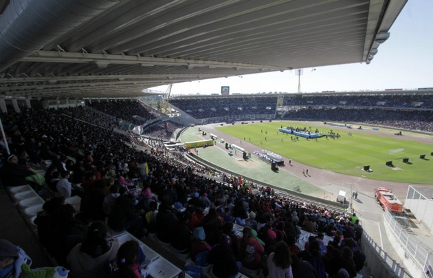 El Kempes, repleto con la fiesta del Día del Niño.