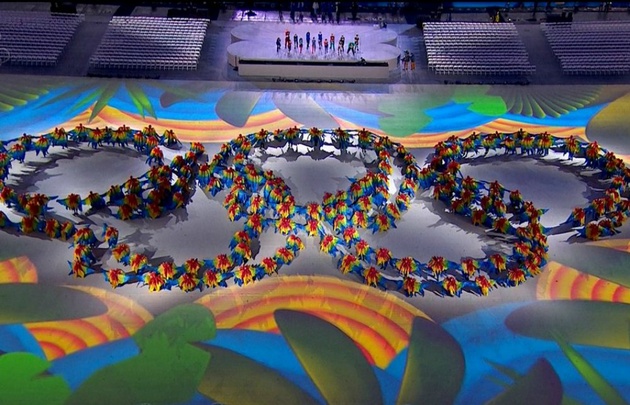 El cierre de los JJ.OO. muestra la alegría del pueblo brasileño.