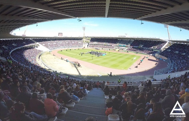  El Mario Kempes repleto por la fiesta del Día del Niño (Foto: @vitocallejon)