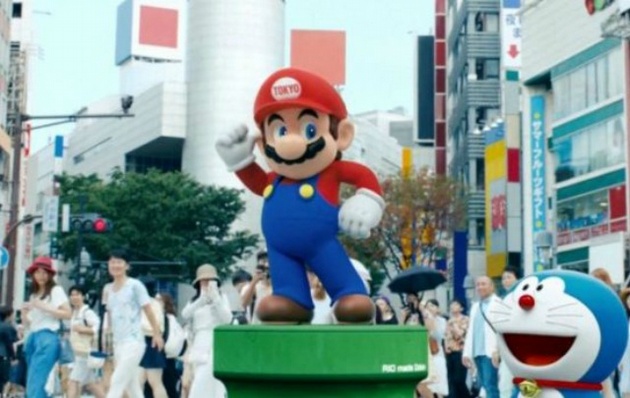 Mario Bros, protagonista de la promoción Tokio 2020.