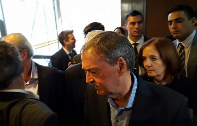 Schiaretti asistió a la lectura del fallo.