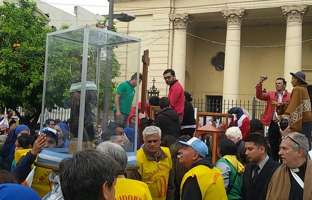 Una multitud asistió a la beatificación de Mama Antula en Santiago del Estero.