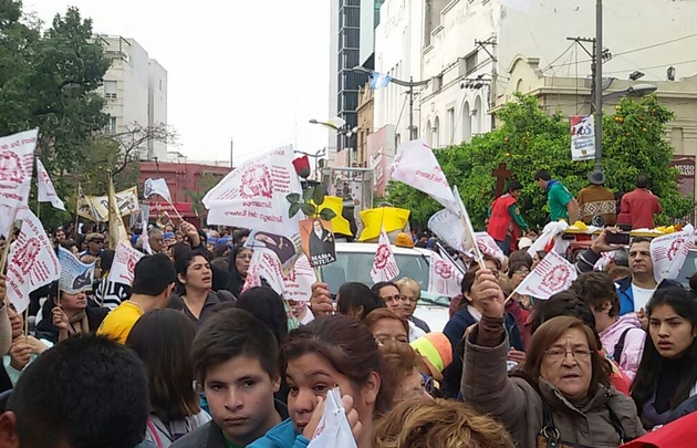 Una multitud asistió a la beatificación de Mama Antula en Santiago del Estero.