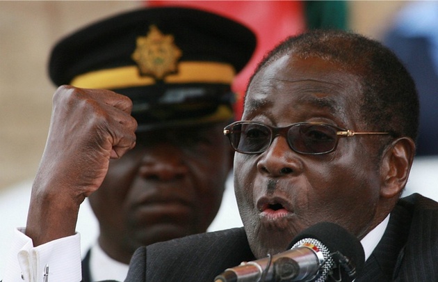 Robert Mugabe, presidente de Zimbabwe