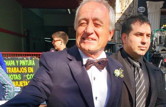 Cacho Castaña celebró su boda en Café la humedad.