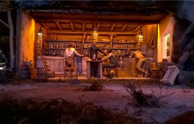 El parque tendrá 10 postas y una iglesia. 