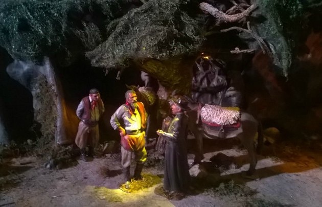 El parque tendrá 10 postas y una iglesia. 